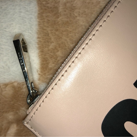 Givenchy Calfskin Logo Zip Pouch Pink - Picture 3 of 8